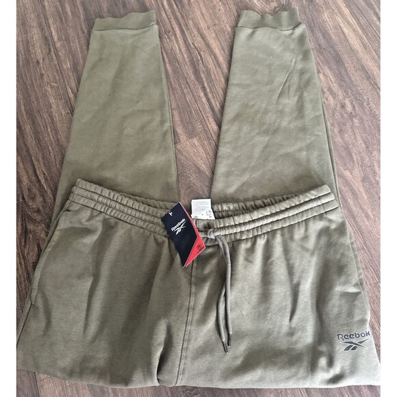 Reebok Men's Identity Classic Fleece Drawstring-Waist Logo Jogger Pants 2XL - Picture 4 of 5